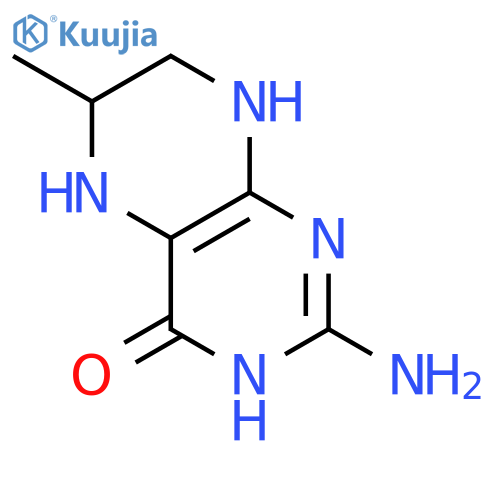 2-amino-5,6,7,8-tetrahydro-6-methyl-4(3H)-Pteridinone structure