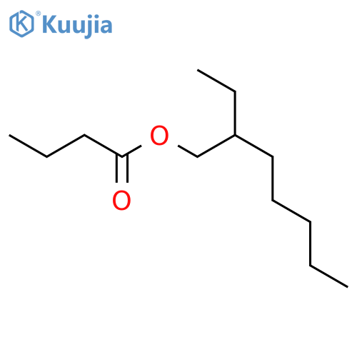 Butanoic acid,2-ethylheptyl ester structure
