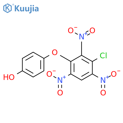 Phenol,4-(3-chloro-2,4,6-trinitrophenoxy)- structure