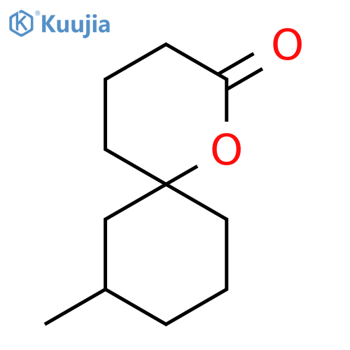 1-Oxaspiro[5.5]undecan-2-one,8-methyl- structure