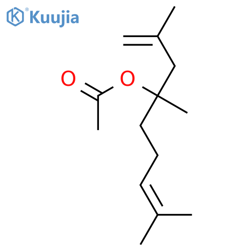 1,7-Nonadien-4-ol,2,4,8-trimethyl-, 4-acetate structure