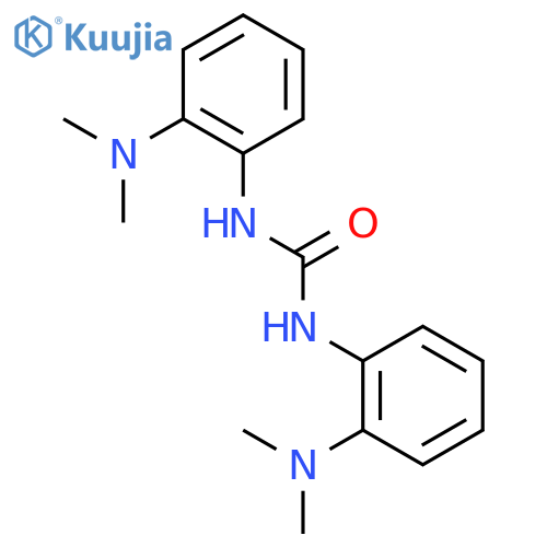 Urea,N,N'-bis[2-(dimethylamino)phenyl]- structure