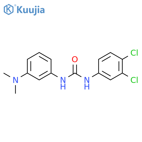 Urea,N-(3,4-dichlorophenyl)-N'-[3-(dimethylamino)phenyl]- structure