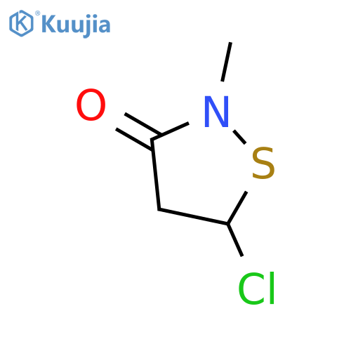 3-Isothiazolidinone,5-chloro-2-methyl- structure