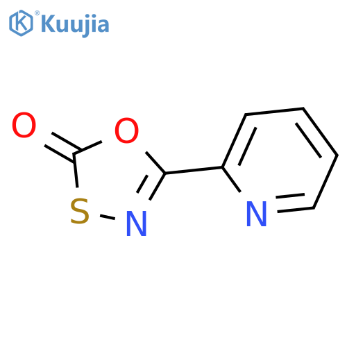 1,3,4-Oxathiazol-2-one, 5-(2-pyridinyl)- structure