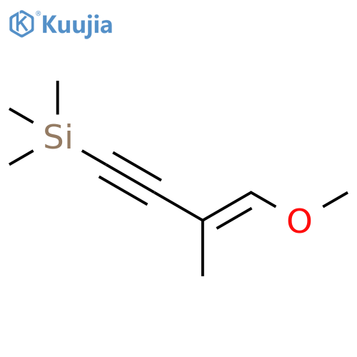 Silane, (4-methoxy-3-methyl-3-buten-1-ynyl)trimethyl-, (E)- structure