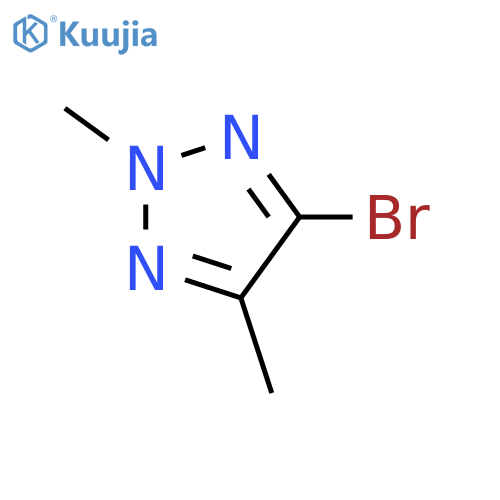 4-Bromo-2,5-dimethyl-2H-1,2,3-triazole structure