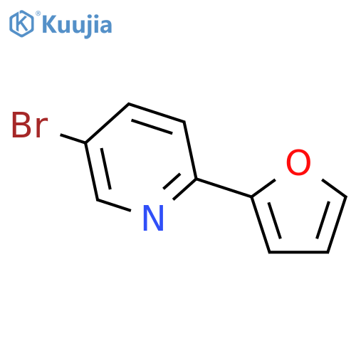 5-Bromo-2-(2-furyl)pyridine structure
