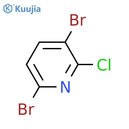 3,6-Dibromo-2-chloropyridine structure