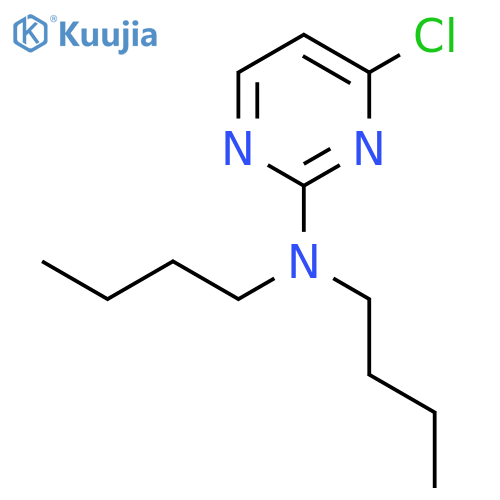 2-Pyrimidinamine, N,N-dibutyl-4-chloro- structure