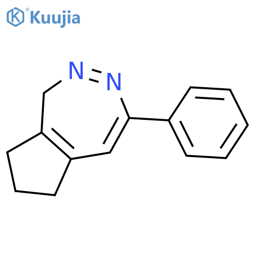 Cyclopenta[d][1,2]diazepine, 1,6,7,8-tetrahydro-4-phenyl- structure