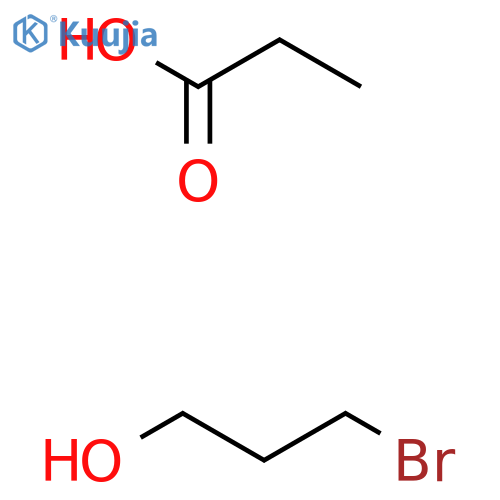 1-Propanol, 3-bromo-, propanoate structure