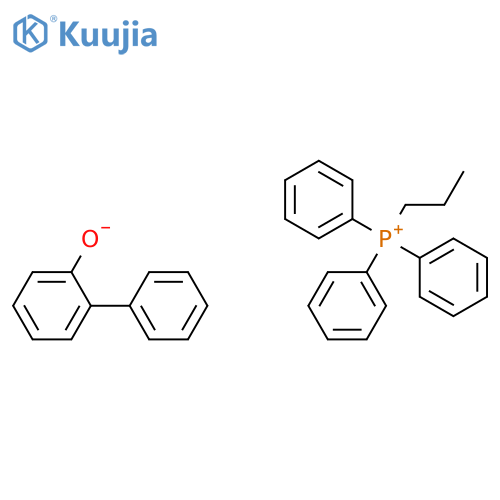 triphenylpropylphosphonium, salt with [1,1'-biphenyl]-2-ol (1:1) structure