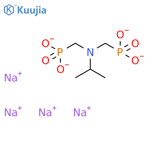 [[isopropylimino]bis(methylene)]bisphosphonic acid, sodium salt structure