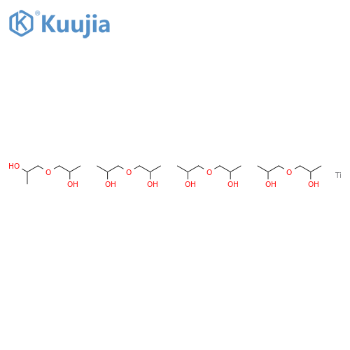 Titanium,bis[[1,1'-oxybis[2-propanolato]](1-)-O1,O2]bis[[1,1'-oxybis[2-propanolato]](1-)-O2]-(9CI) structure