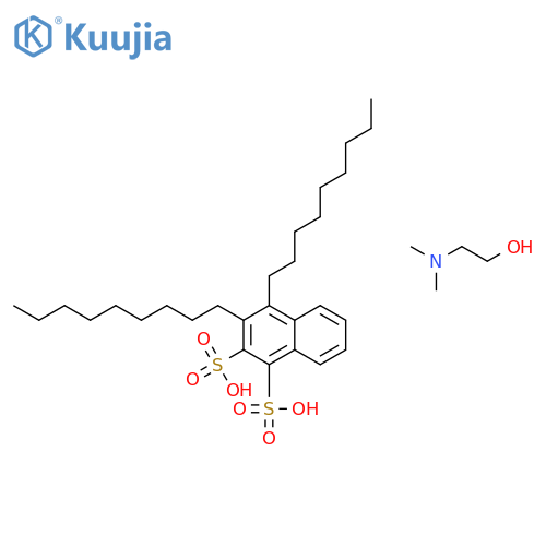 dinonylnaphthalenedisulphonic acid, compound with 2-(dimethylamino)ethanol (1:1) structure