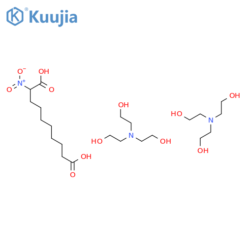 nitrodecanedioic acid, compound with 2,2',2''-nitrilotriethanol (1:2) structure