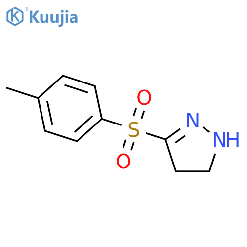 1H-Pyrazole, 4,5-dihydro-3-[(4-methylphenyl)sulfonyl]- structure
