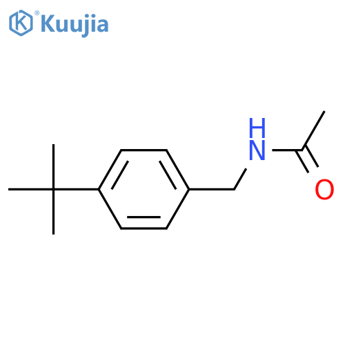 N-(4-tert-butylbenzyl)acetamide structure