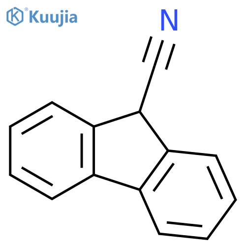 9H-Fluorenecarbonitrile(9CI) structure