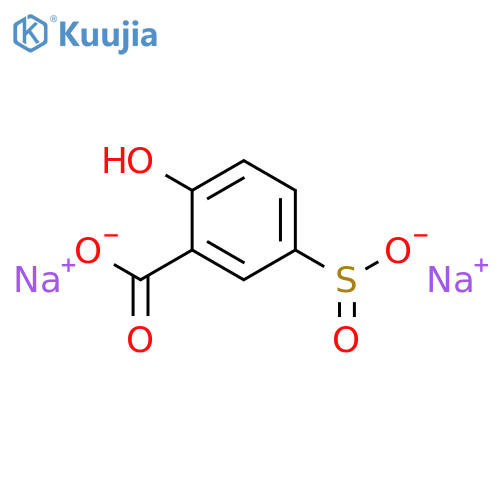 5-sulphinosalicylic acid, sodium salt structure