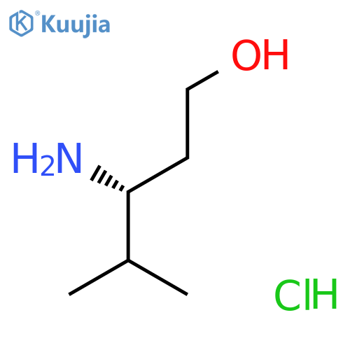 (R)-3-Amino-4-methylpentan-1-ol hydrochloride structure