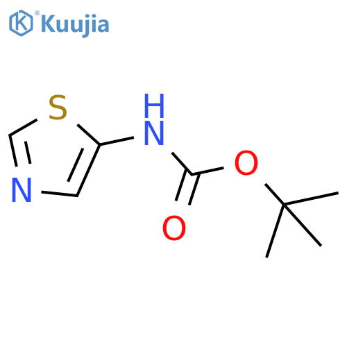 5-(Boc-amino)thiazole structure