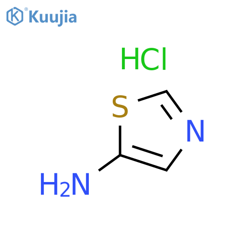 1,3-thiazol-5-amine hydrochloride structure