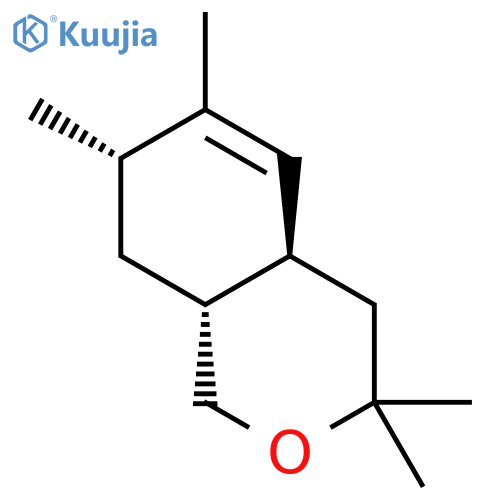 1H-2-Benzopyran,3,4,4a,7,8,8a-hexahydro-3,3,6,7-tetramethyl-, (4aa,7a,8ab)- (9CI) structure