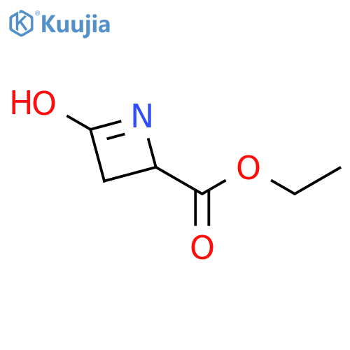 2-Azetidinecarboxylicacid, 4-oxo-, ethyl ester structure