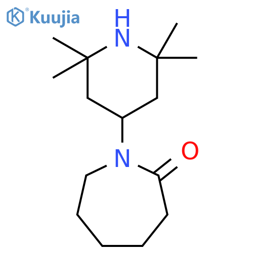 2H-Azepin-2-one, hexahydro-1-(2,2,6,6-tetramethyl-4-piperidinyl)- structure