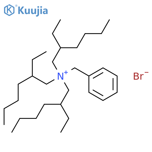 Benzenemethanaminium,N,N,N-tris(2-ethylhexyl)-, bromide (1:1) structure