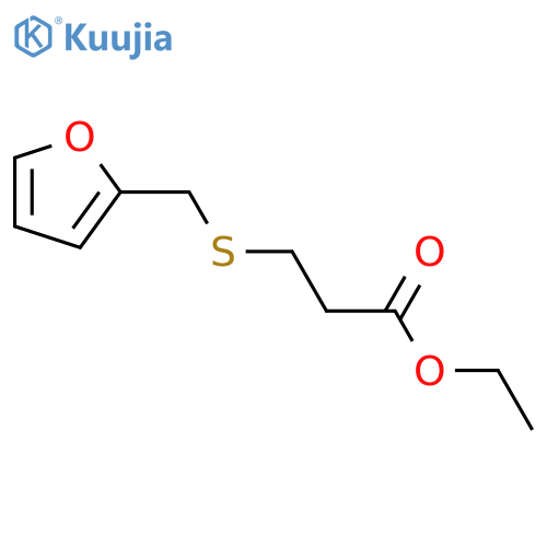 Ethyl 3-(furfurylthio)propionate structure