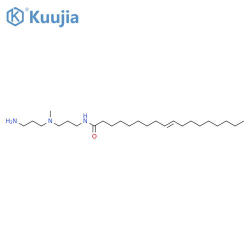 9-Octadecenamide,N-[3-[(3-aminopropyl)methylamino]propyl]-, (Z)- (9CI) structure