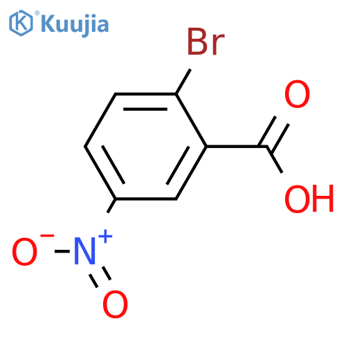 2-Bromo-5-nitrobenzoic acid structure