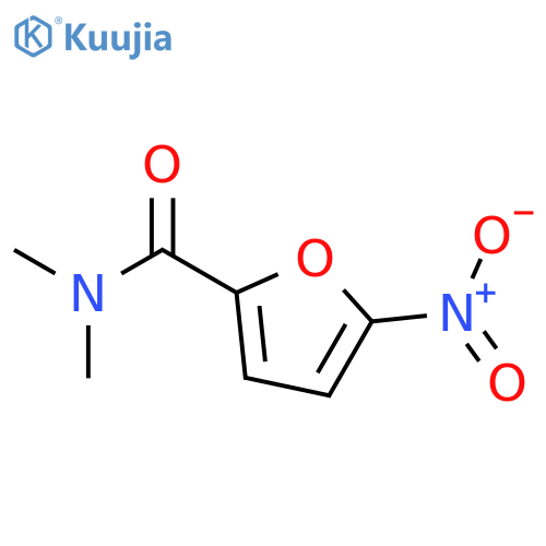 2-Furancarboxamide, N,N-dimethyl-5-nitro- structure