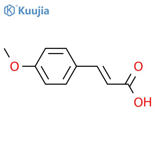 (E)-3-(4-Methoxyphenyl)acrylic acid structure