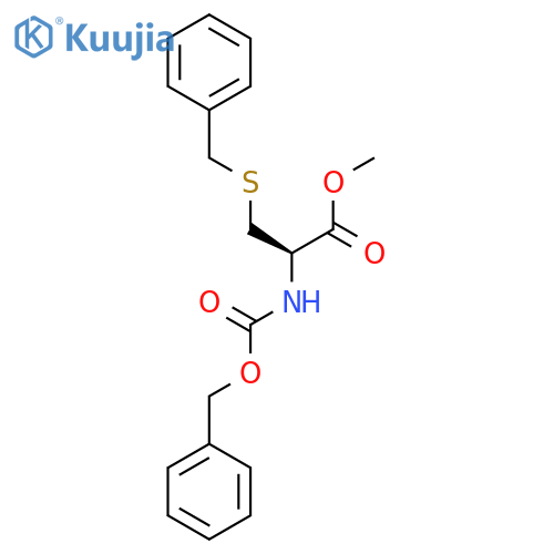 Z-Cys(Bzl)-OMe structure