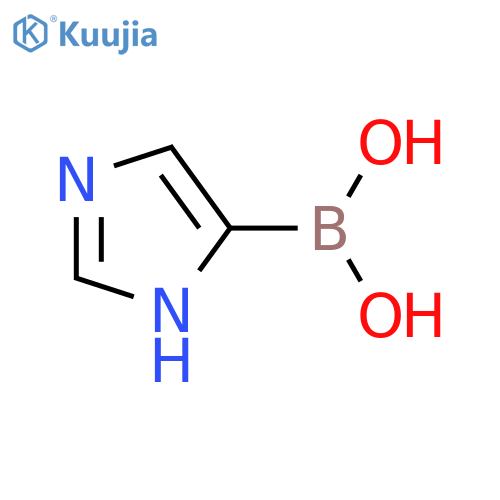 (1H-Imidazol-5-yl)boronic acid structure