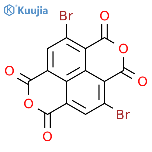[2]Benzopyrano[6,5,4-def][2]benzopyran-1,3,6,8-tetrone, 4,10-dibromo- structure
