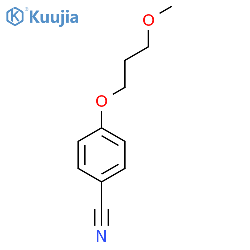4-(3-Methoxypropoxy)benzonitrile structure