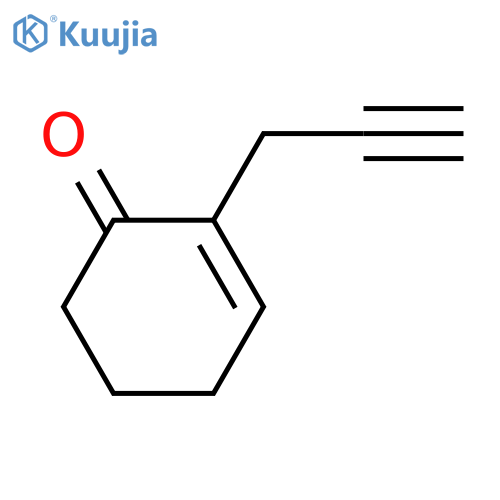2-Cyclohexen-1-one, 2-(2-propynyl)- structure