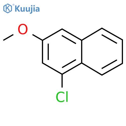 1-Chloro-3-methoxynaphthalene structure