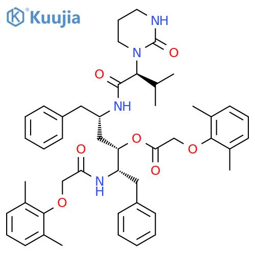 (2,6-Xylyloxy)acetyl Lopinavir structure