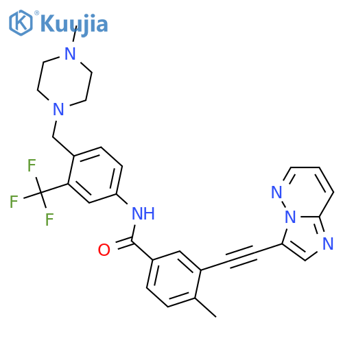 Ponatinib structure