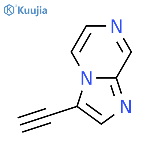 3-ethynylimidazo[1,2-a]pyrazine structure