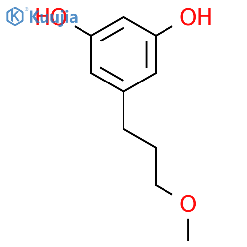 5-(3-Methoxypropyl)benzene-1,3-diol structure