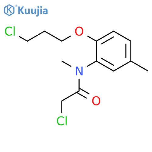 Acetamide, 2-chloro-N-[2-(3-chloropropoxy)-5-methylphenyl]-N-methyl- structure