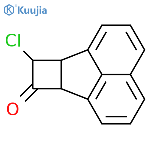 Cyclobut[a]acenaphthylen-7(6bH)-one, 8-chloro-8,8a-dihydro- structure