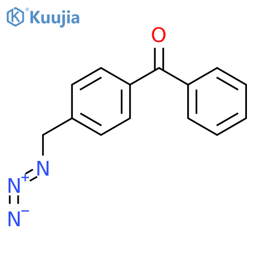 Methanone, [4-(azidomethyl)phenyl]phenyl- structure